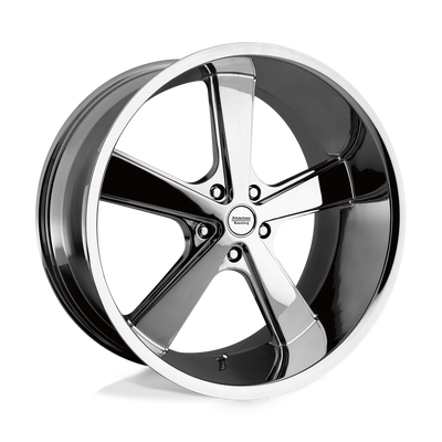 American Racing Vintage - VN701 NOVA - Chrome - CHROME - 22" x 11", 18 Offset, 5x127 (Bolt Pattern), 78.1mm HUB