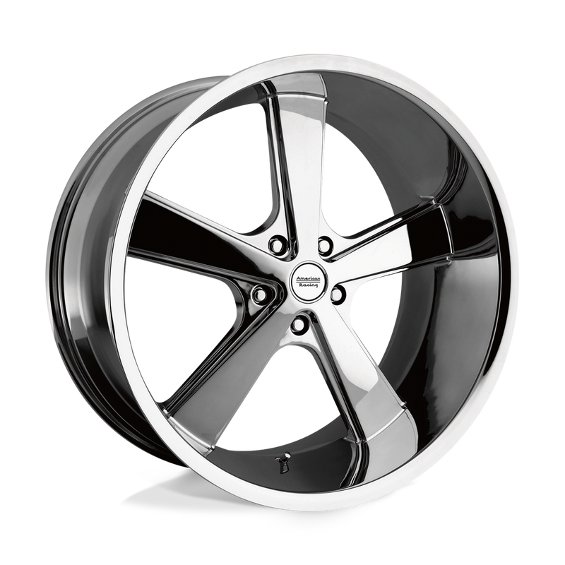 American Racing Vintage - VN701 NOVA - Chrome - CHROME - 22" x 11", 18 Offset, 5x127 (Bolt Pattern), 78.1mm HUB