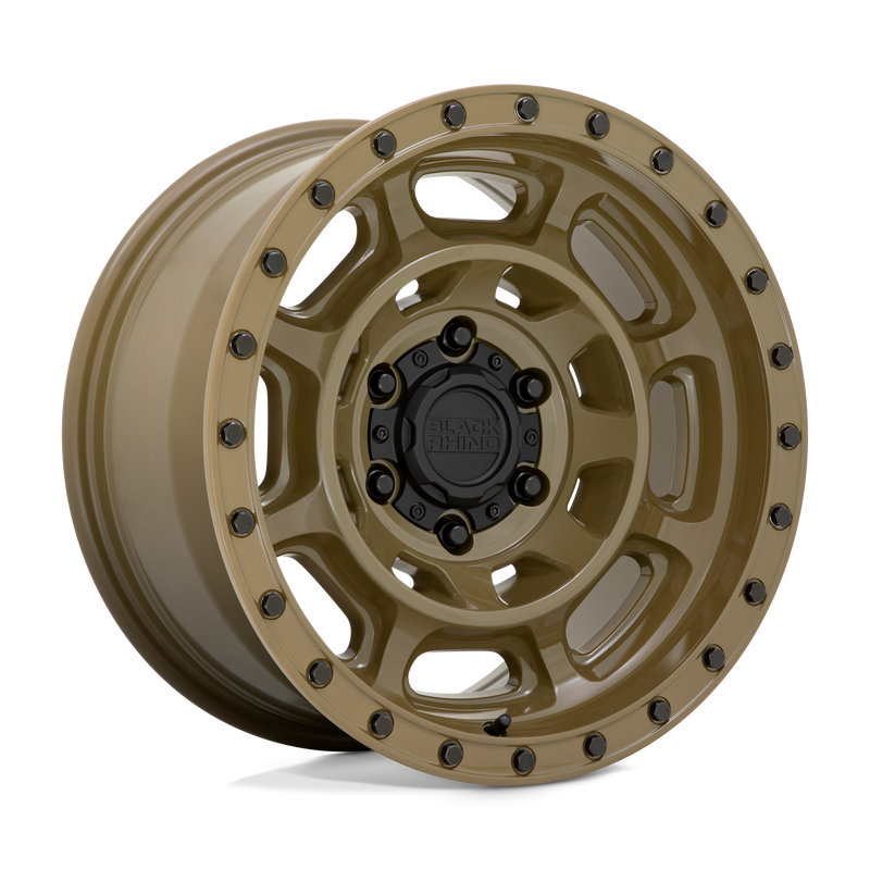 Black Rhino - CONVOY - GATOR GREEN - 17" x 8.5", -10 Offset, 6x139.7 (Bolt Pattern), 112.1mm HUB