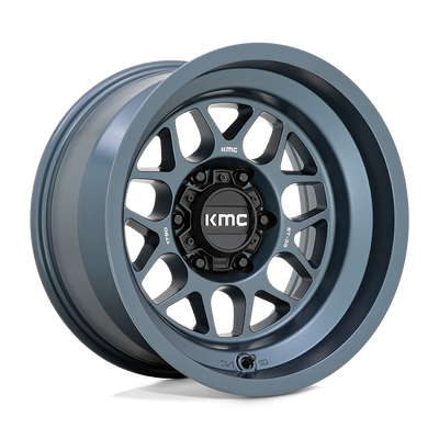 KMC Wheels - KM725 TERRA - METALLIC BLUE - 17" x 9", -38 Offset, 6x139.7 (Bolt Pattern), 106.1mm HUB