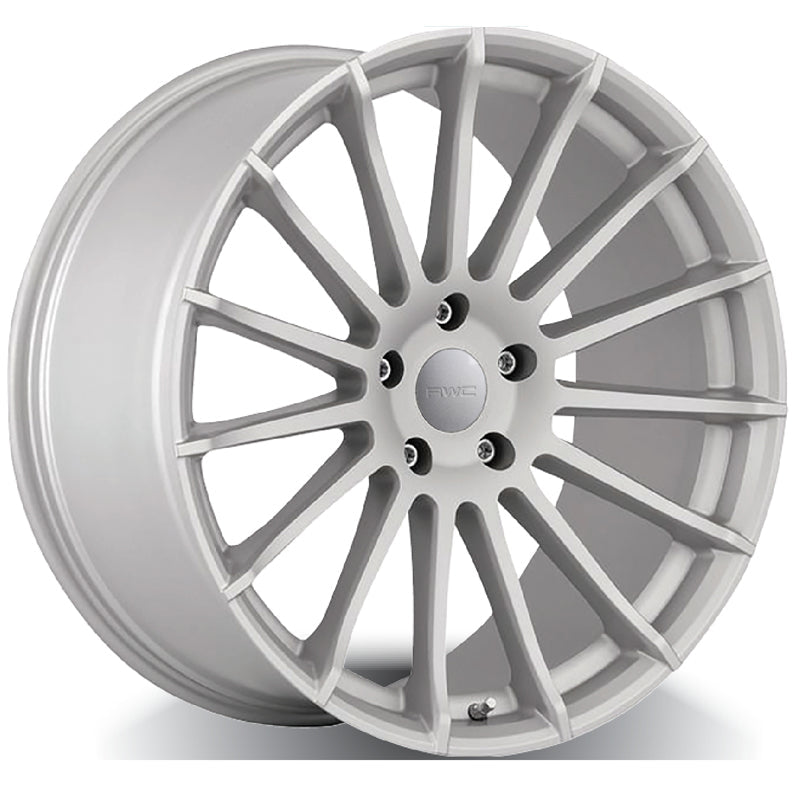 RWC - MB111 - Silver - SILVER - 19" x 8.5", 45 Offset, 5x112 (Bolt Pattern), 66.6mm HUB