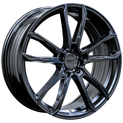 Envy Wheels - FF1LM - Gunmetal - LIQUID METAL - 20" x 8", 40 Offset, 5x114.3 (Bolt Pattern), 67.1mm HUB