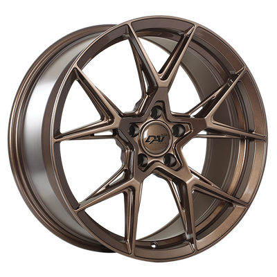 Dai Alloys - Gravity - Bronze - Gloss Bronze - 18" x 8", 42 Offset, 5x114.3 (Bolt Pattern), 73.1mm HUB