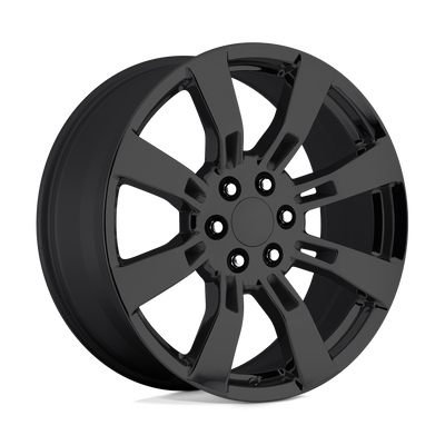 OE Creations - PR144 - Black - GLOSS BLACK - 24" x 10", 31 Offset, 6x139.7 (Bolt Pattern), 78.1mm HUB