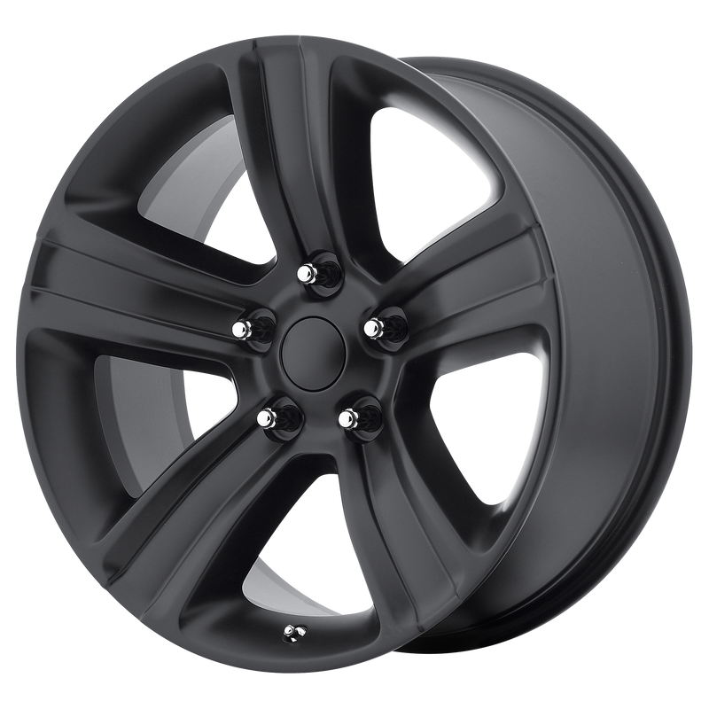OE Creations - PR155 - Black - SATIN BLACK - 20" x 9", 18 Offset, 5x139.7 (Bolt Pattern), 77.8mm HUB