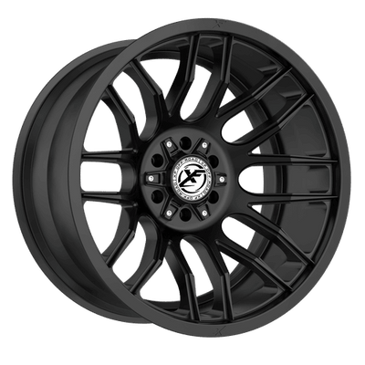 XF Off-Road - XF-232 - Black - Satin Black Dark Tint - 20" x 10", -12 Offset, 5x127/139.7 (Bolt pattern), 78.1mm HUB