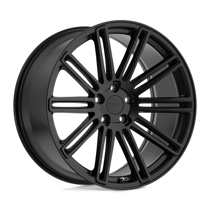 TSW Wheels - CROWTHORNE - Black - Matte Black - 18" x 8.5", 43 Offset, 5x108 (Bolt pattern), 72.1mm HUB