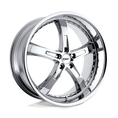 TSW Wheels - JARAMA - Chrome - 18" x 9.5", 40 Offset, 5x114.3 (Bolt pattern), 76.1mm HUB