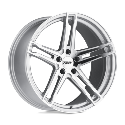 TSW Wheels - MECHANICA - Silver - Silver with Mirror Cut Face - 20" x 10", 40 Offset, 5x112 (Bolt pattern), 72.1mm HUB
