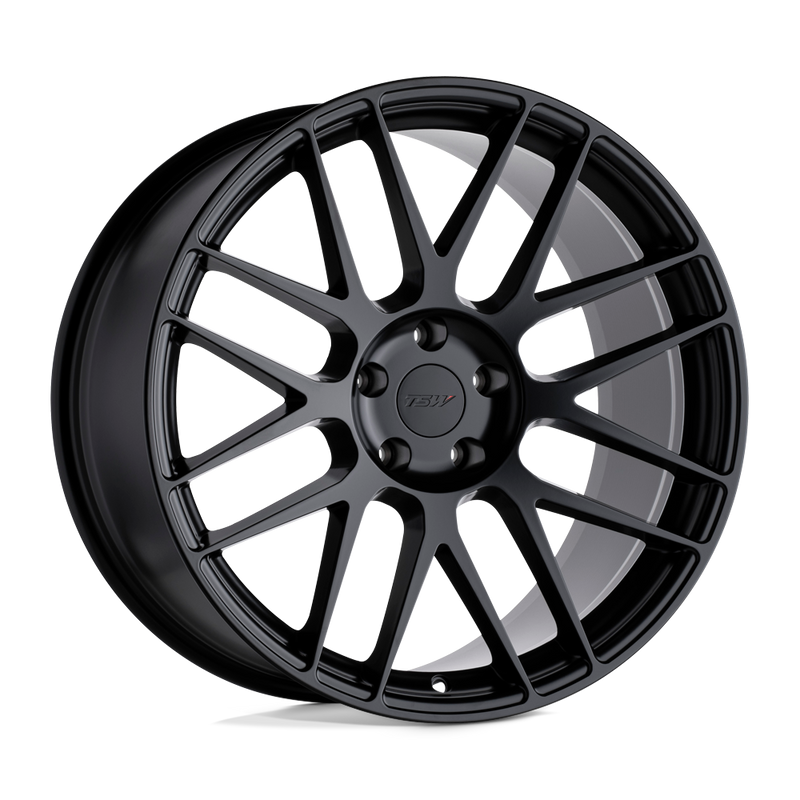 TSW Wheels - NORD - Black - Semi Gloss Black - 20" x 10.5", 42 Offset, 5x120 (Bolt pattern), 76.1mm HUB