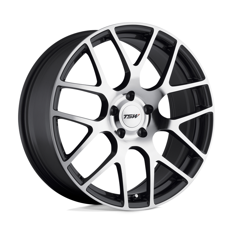 TSW Wheels - NURBURGRING - Gunmetal - Gunmetal with Mirror Cut Face - 21" x 11", 25 Offset, 5x120 (Bolt pattern), 76.1mm HUB