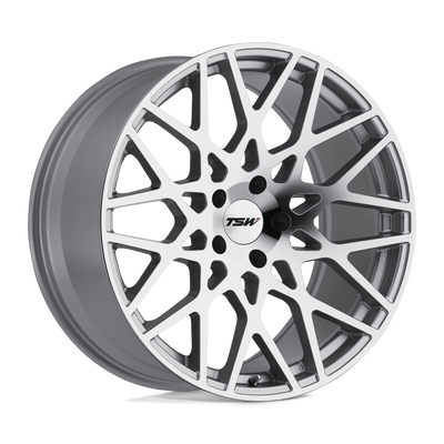 TSW Wheels - VALE - Silver - Silver with Mirror Cut Face - 20" x 10", 40 Offset, 5x112 (Bolt pattern), 72.1mm HUB