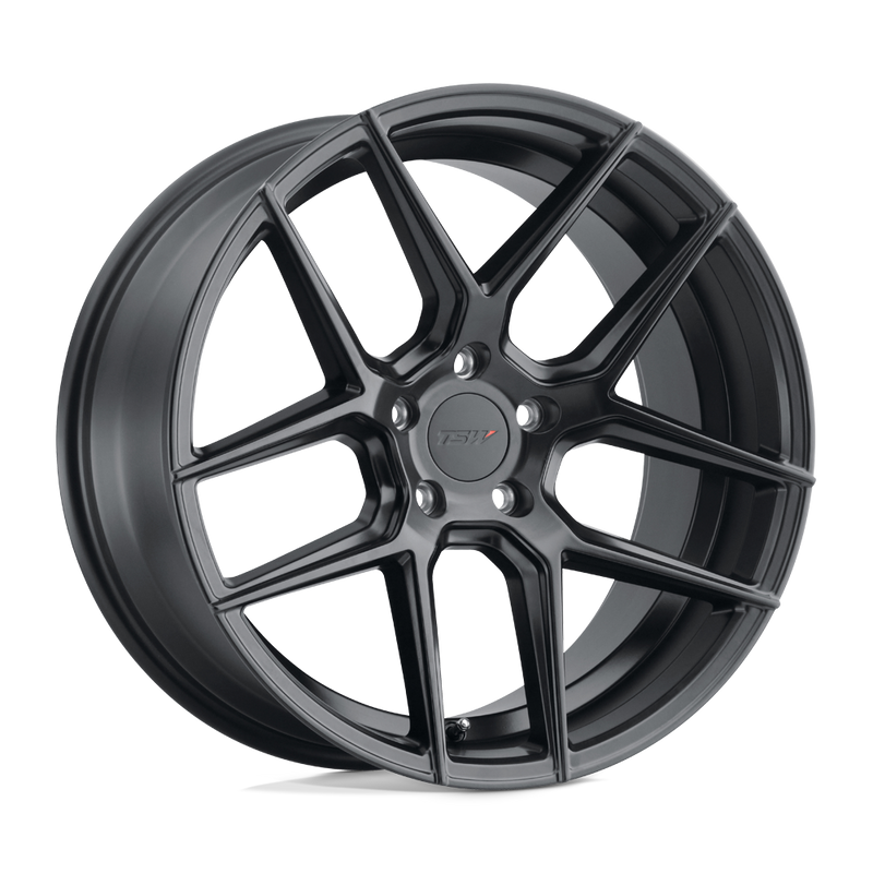 TSW Wheels - TABAC - Black - Semi Gloss Black - 20" x 10", 40 Offset, 5x120 (Bolt pattern), 76.1mm HUB