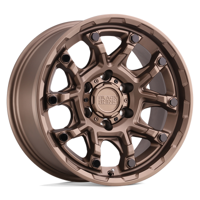Black Rhino - ARK - Bronze - Bronze with Gloss Black Bolts - 20" x 9", -18 Offset, 6x139.7 (Bolt pattern), 112.1mm HUB