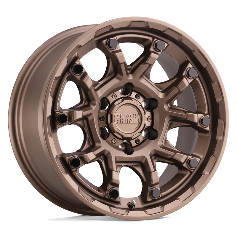 Black Rhino - ARK - Bronze - Bronze with Gloss Black Bolts - 20" x 9", -18 Offset, 6x139.7 (Bolt pattern), 112.1mm HUB