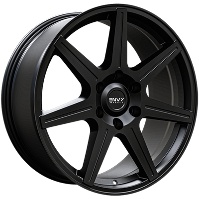 Envy Wheels - ELITE - Black - MATTE BLACK - 20" x 8.5", 35 Offset, 6x120 (Bolt Pattern), 67.1mm HUB