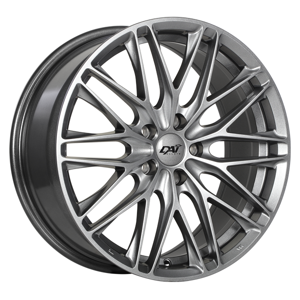 Dai Alloys - Craze - Gunmetal - Gunmetal Reflex - 18" x 8", 45 Offset, 5x114.3 (Bolt Pattern), 73.1mm HUB