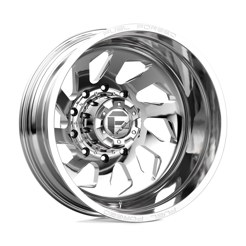 Fuel Mono - DD39 FF39D - Polished - POLISHED - 22" x 8.5", -202 Offset, 10x225 (Bolt Pattern), 170.1mm HUB
