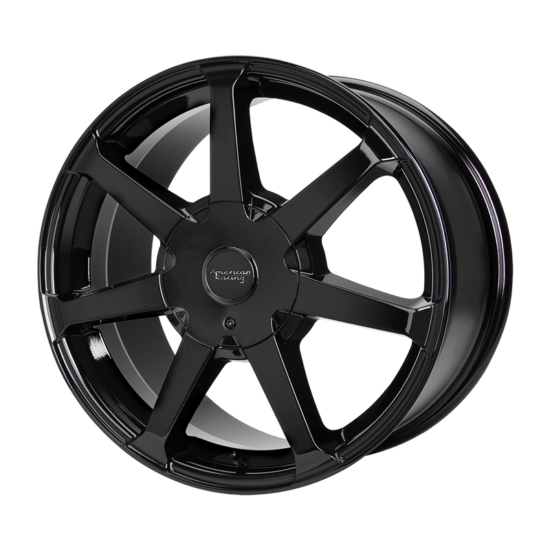 American Racing - AR930 - Black - Gloss Black - 18" x 8", 40 Offset, 5x100/105 (Bolt Pattern), 72.6mm HUB