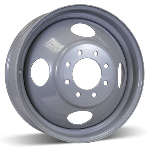 RSSW - Steel - Grey - Grey - 19.5" x 6", 127 Offset, 8x165.1 (Bolt Pattern), 116mm HUB