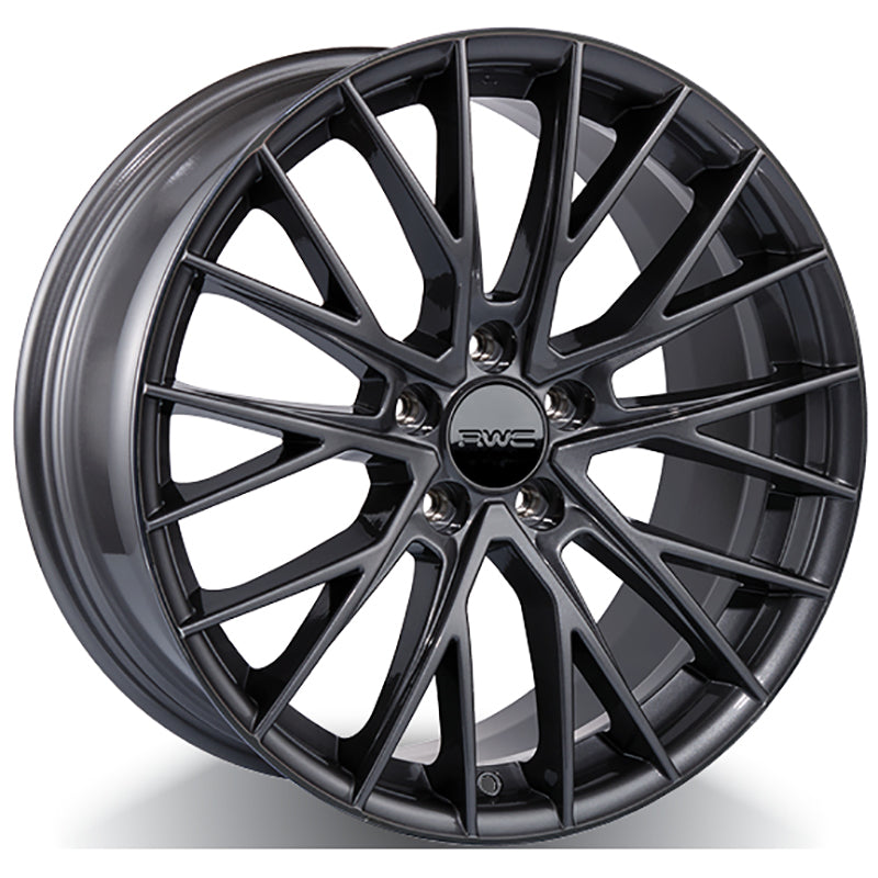 RWC - VW1009 - Gunmetal - GRAPHITE - 16" x 7", 42 Offset, 5x112 (Bolt Pattern), 57.1mm HUB