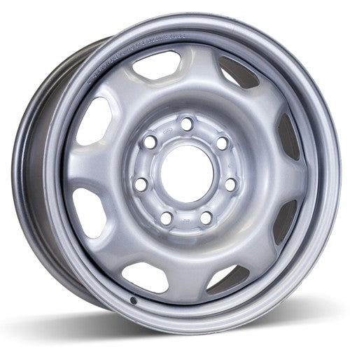 RSSW - Steel - Silver - Silver - 17" x 7.5", 44 Offset, 7x150 (Bolt Pattern), 87mm HUB