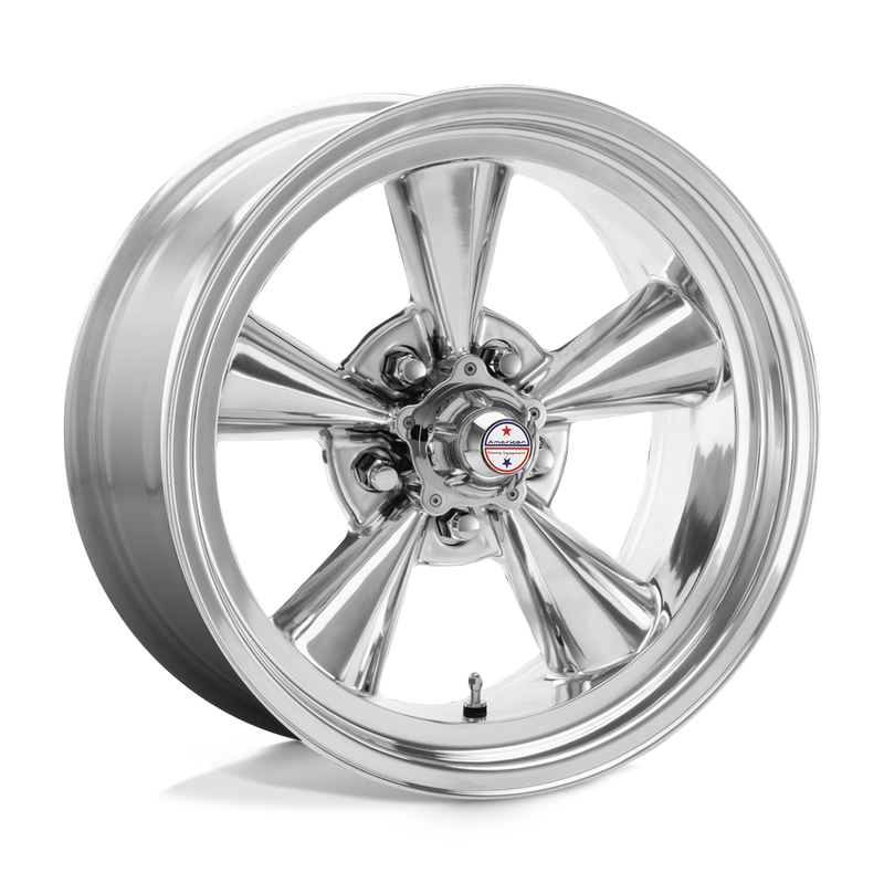 American Racing Vintage - VN109 TT O - Polished - POLISHED - 15" x 7", -6 Offset, 5x120.65 (Bolt Pattern), 83.1mm HUB