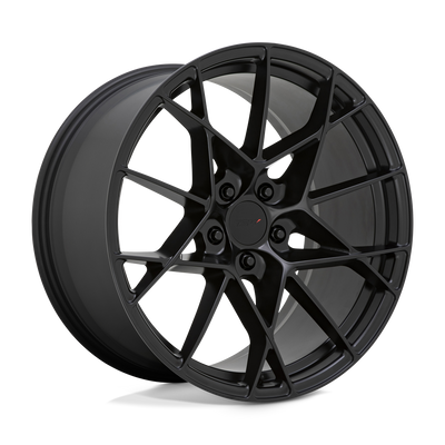 TSW Wheels - SECTOR - Black - SEMI GLOSS BLACK - 20" x 9", 30 Offset, 5x120 (Bolt Pattern), 76.1mm HUB