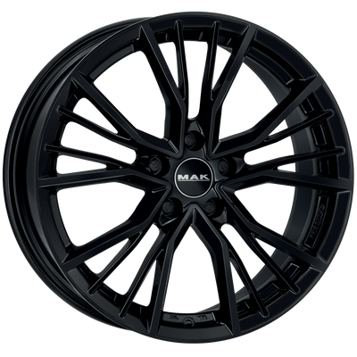 Mak Wheels - UNION - Black - GLOSS BLACK - 20" x 9", 26 Offset, 5x112 (Bolt Pattern), 66.5mm HUB