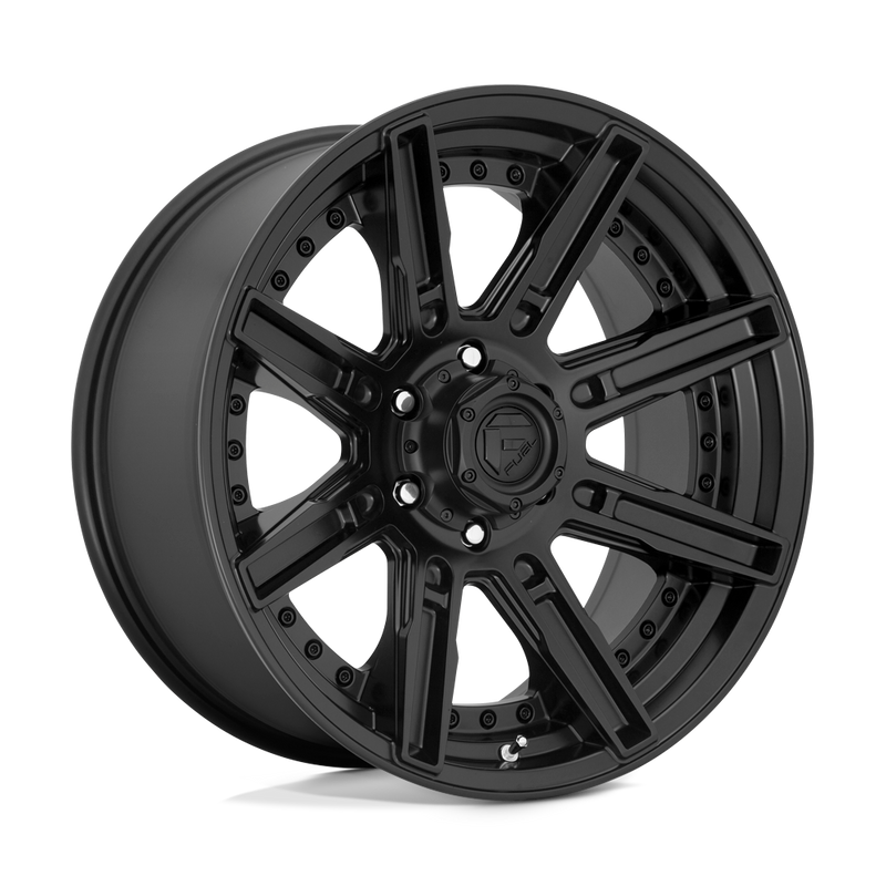 Fuel - D709 ROGUE - Black - MATTE BLACK - 20" x 9", 1 Offset, 5x150 (Bolt Pattern), 110.1mm HUB