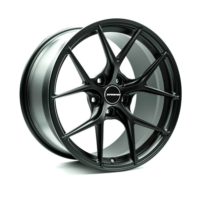 Superspeed - PF05RR - Black - Matt Black - 18" x 8.5", 42 Offset, 5x112 (Bolt Pattern), 57mm HUB