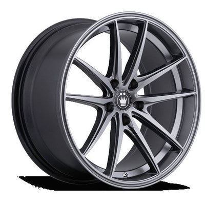 Konig - Oversteer - Grey - Opal - 16" x 7.5", 45 Offset, 5x108 (Bolt Pattern), 73.1mm HUB