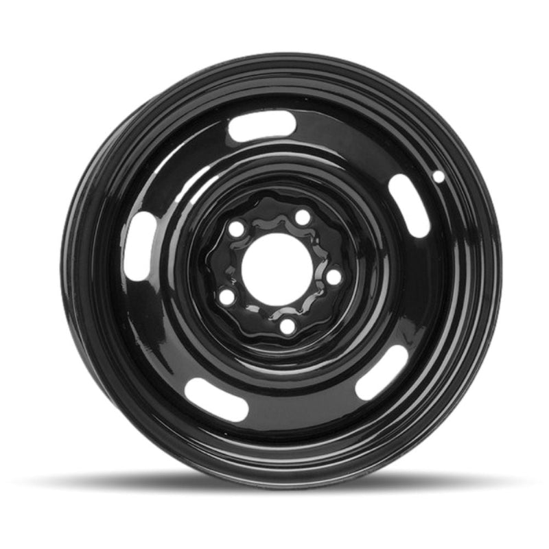 DTD - Steel - Black - Black - 15" x 6", 7 Offset, 5x114.3 (Bolt Pattern), 71.5mm HUB