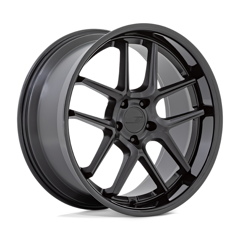 American Racing - AR942 - Black - MATTE BLACK WITH GLOSS BLACK LIP - 20" x 11", -6 Offset, 5x115 (Bolt Pattern), 71.5mm HUB