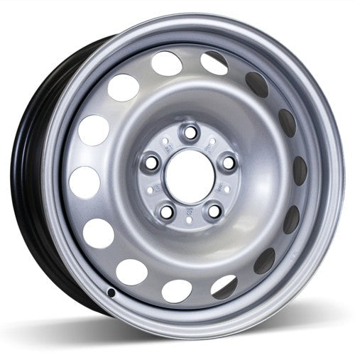 RSSW - Steel - Silver - Silver - 16" x 6.5", 46 Offset, 5x120 (Bolt Pattern), 72.6mm HUB