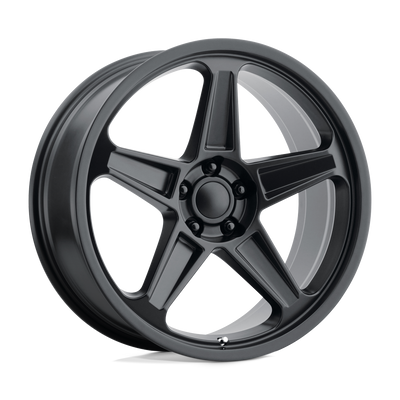 OE Creations - PR186 - Black - MATTE BLACK - 20" x 10.5", 25 Offset, 5x115 (Bolt Pattern), 71.5mm HUB