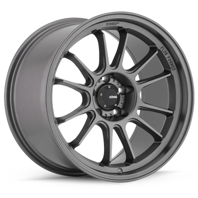 Konig - Hypergram - Grey - Matte Grey - 16" x 8", 38 Offset, 5x114.3 (Bolt Pattern), 73.1mm HUB
