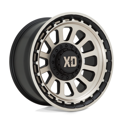 XD Series - XD856 OMEGA - Black - SATIN BLACK WITH BRONZE TINT - 20" x 10", -18 Offset, 5x139.7/150 (Bolt Pattern), 110.1mm HUB