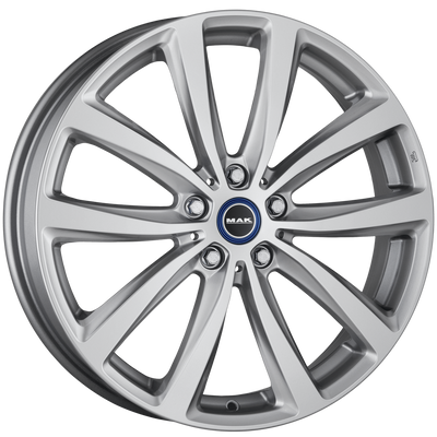 Mak Wheels - WATT - Silver - SILVER - 19" x 5", 43 Offset, 5x112 (Bolt Pattern), 66.6mm HUB