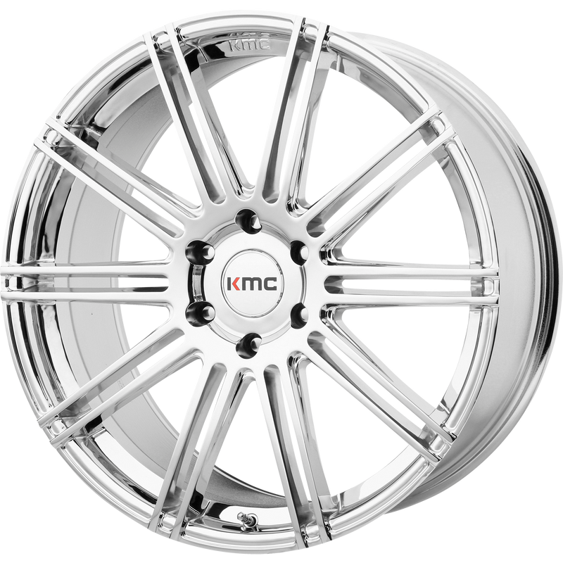 KMC Wheels - KM707 CHANNEL - Chrome - Chrome - 20" x 9", 30 Offset, 6x135 (Bolt Pattern), 87.1mm HUB