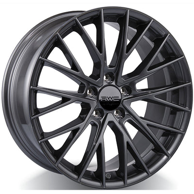 RWC - VW1009 - Grey - ANTHRACITE - 16" x 7", 42 Offset, 5x112 (Bolt Pattern), 57.1mm HUB