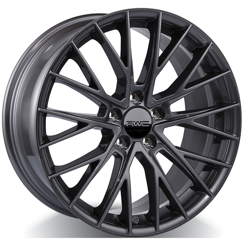 RWC - VW1009 - Grey - ANTHRACITE - 16" x 7", 42 Offset, 5x112 (Bolt Pattern), 57.1mm HUB