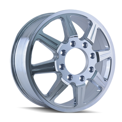 Mayhem - MONSTIR - Chrome - CHROME - 19.5" x 6.75", 102 Offset, 8x170 (Bolt Pattern), 124.9mm HUB