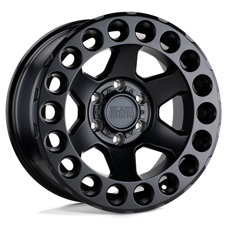Black Rhino - ODESSA - Black - Matte Black - 18" x 9.5", -18 Offset, 5x127 (Bolt Pattern), 71.5mm HUB