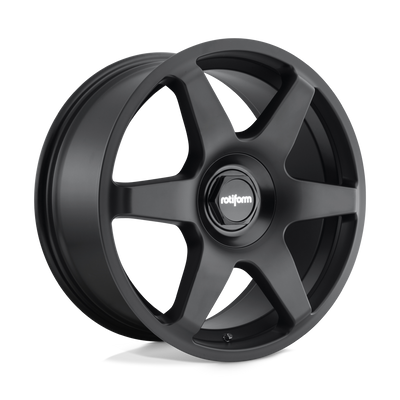Rotiform - R113 SIX - Black - MATTE BLACK - 19" x 8.5", 35 Offset, 5x100/112 (Bolt Pattern), 66.6mm HUB