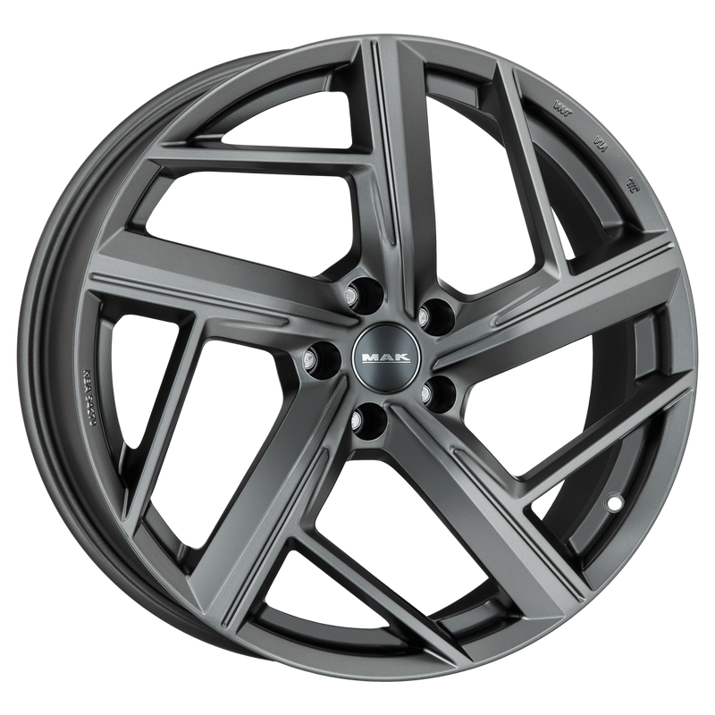 Mak Wheels - QVATTRO - Gunmetal - M-TITAN DARK - 20" x 9", 30 Offset, 5x112 (Bolt Pattern), 66.5mm HUB