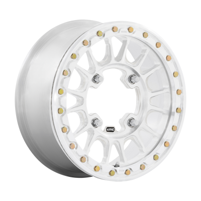 KMC Powersports - KS436 IMPACT FORGED BEADLOCK - Silver - RAW MACHINED FORGED - 15" x 6", 38 Offset, 4x156 (Bolt Pattern), 115.1mm HUB