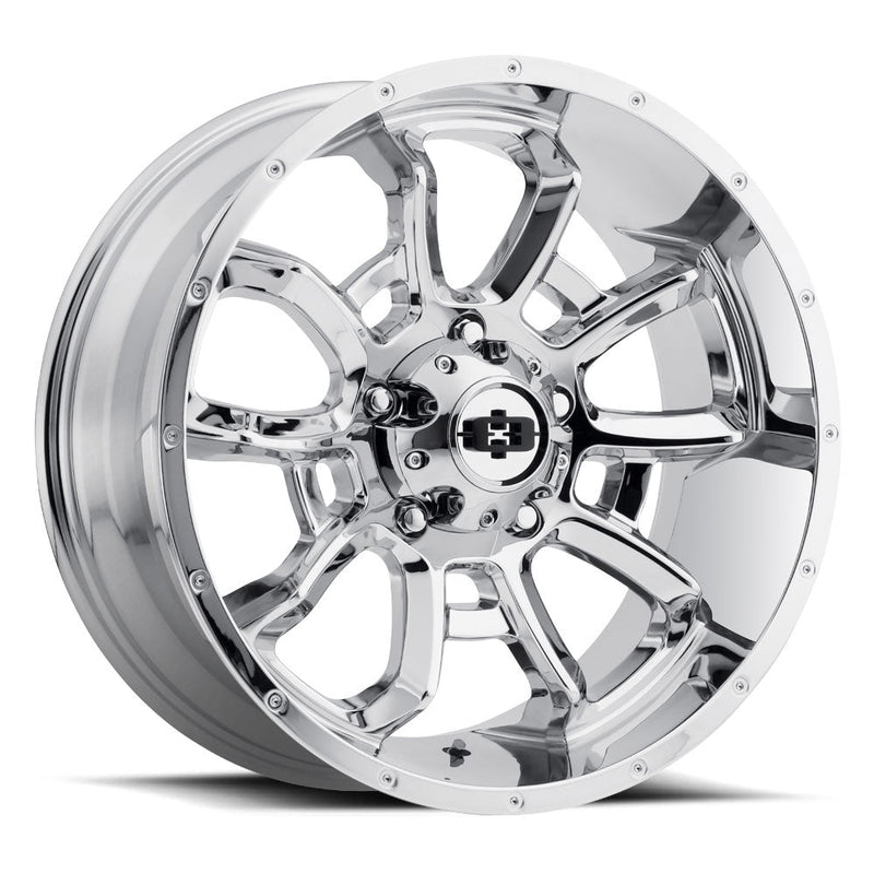 Vision Wheel Off-Road - 415 BOMB - Chrome - Chrome - 20" x 9", 12 Offset, 5x139.7 (Bolt Pattern), 108mm HUB