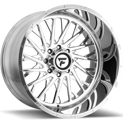Fittipaldi Offroad - FTF08 - Polished - Polished - 24" x 12", -51 Offset, 8x170 (Bolt Pattern), 125.2mm HUB