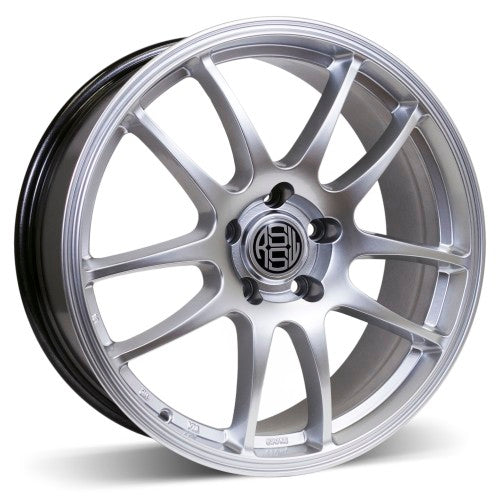 RSSW - Velocity - Silver - Hyper silver - 19" x 8.5", 35 Offset, 5x114.3 (Bolt Pattern), 67.1mm HUB
